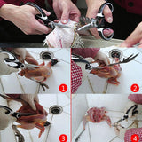 Stainless Steel Kitchen Scissors Multipurposes Shears Tool